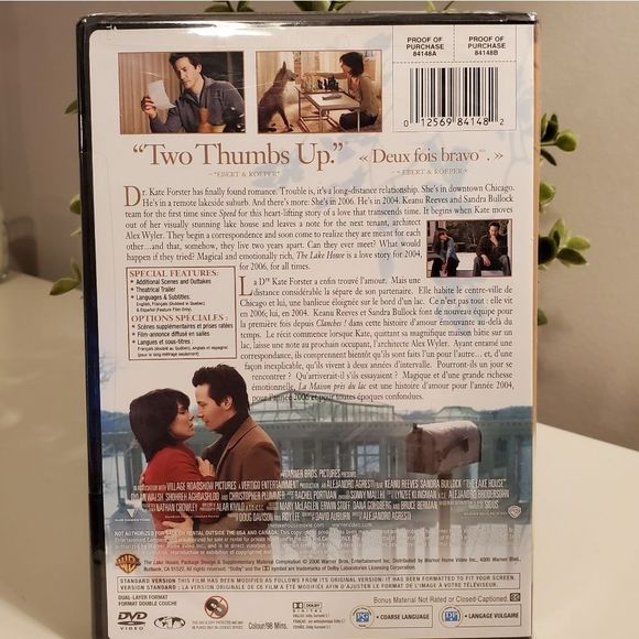 The Lake House full screen edition D V D - Picture 2 of 6